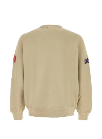 golden goose sudadera mujer journey unisex garment dyed over crew neck sweatshirt cotto - gup02764p002630 15969 2