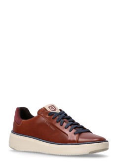 cole haan sneaker mangrandpro topspin sneaker - c40374 british tan ch madeira  ivory