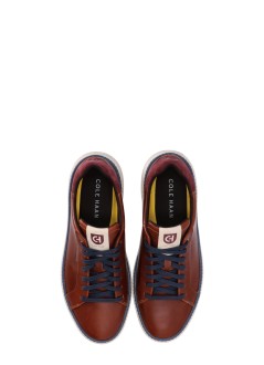 cole haan sneaker mangrandpro topspin sneaker - c40374 british tan ch madeira  ivory