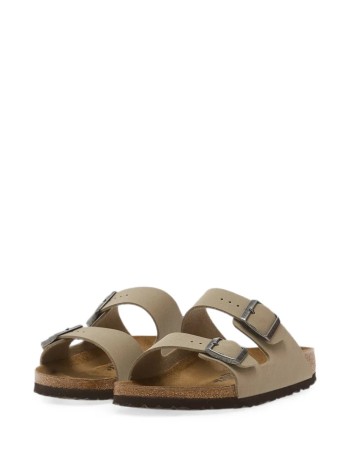 birkenstock sandalia hombre arizona bf - 1033132 faded khaki dark brown 2