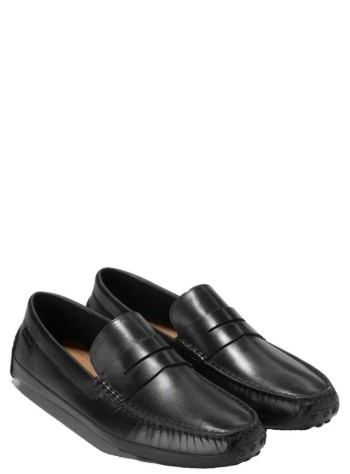cole haan casual hombre davies grand penny driving loafers - c41726 black black 2