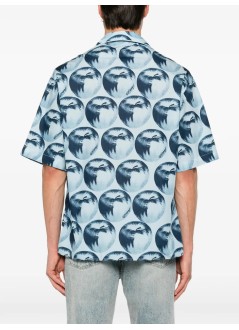 kenzo camiseria hombre kenzo apple pop hawaiian short sleeve shirt - fg65ch1349d2 63