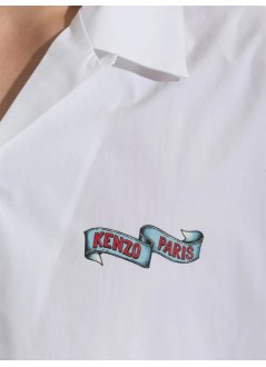 kenzo shirt mankenzo jumping tiger hawaiian short sleeve shirt - fg65ch1329l1 01