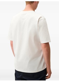 c.p.company camiseta hombre 30/2 mercerized jersey twisted short sleeve chest logo t-sh - 21cmts158a110580w 103