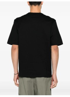c.p.company camiseta hombre 30/2 mercerized jersey twisted short sleeve chest logo t-sh - 21cmts158a110580w 999