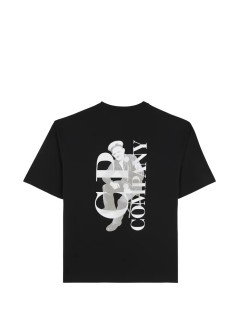 c.p.company camiseta hombre 30/1 jersey short sleeve british sailor t-shirt - 21cmts209a110579w 999