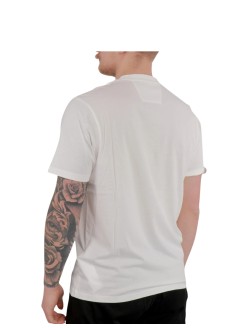 c.p.company camiseta hombre 30/1 jersey short sleeve logo label t-shirt - rccmts723a005100w 103