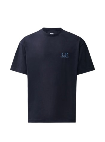 c.p.company camiseta hombre 30/1 jersey short sleeve comfort t-shirt - 21cmts135a005100w 888