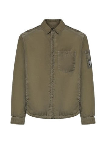 c.p.company outerwear hombre chrome-r padded button overshirt - 21cmos023a005904g 356