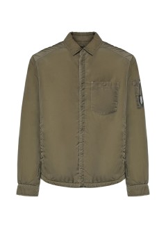 c.p.company outerwear hombre chrome-r padded button overshirt - 21cmos023a005904g 356