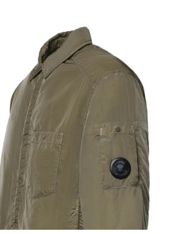 c.p.company outerwear hombre chrome-r padded button overshirt - 21cmos023a005904g 356
