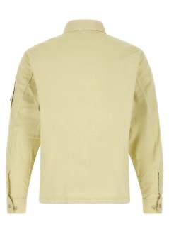 c.p.company camiseria hombre organic gabardine zipped lens overshirt - 21cmos752a110143g 120