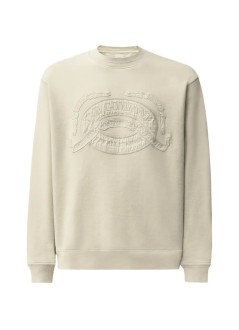 c.p.company sudadera hombre cotton fleece crewneck logo sweatshirt - 21cmss174a006453o 120