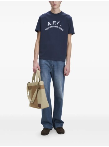 a.p.c. camiseta hombre t-shirt apc vintage - cohbuh26594 iaj 2