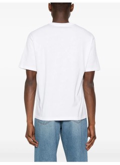 a.p.c. camiseta hombre t-shirt boxy micro logo gots - cohbwh26386 tag