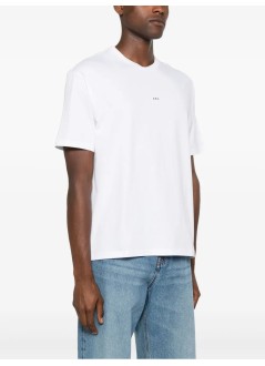 a.p.c. camiseta hombre t-shirt boxy micro logo gots - cohbwh26386 tag