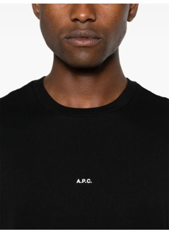 a.p.c. camiseta hombre t-shirt boxy micro logo gots - cohbwh26386 tzc
