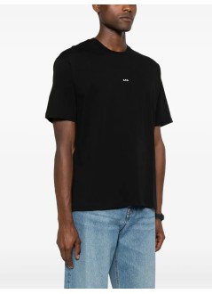 a.p.c. camiseta hombre t-shirt boxy micro logo gots - cohbwh26386 tzc