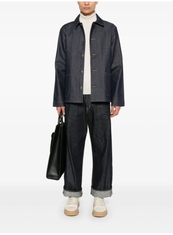 a.p.c. outerwear hombre veste kerlouan  brodee - cozzih03205 iai 2