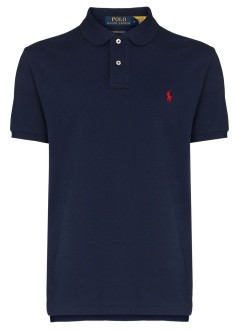 polo ralph lauren polo hombre short sleeve knit - 710782592008 newport navy