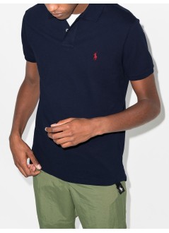polo ralph lauren polo hombre short sleeve knit - 710782592008 newport navy