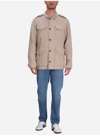 polo ralph lauren outerwear manbystnsfldjk-lined-field jacket - 710956071001 stoneware grey x 2