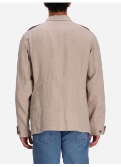 polo ralph lauren outerwear manbystnsfldjk-lined-field jacket - 710956071001 stoneware grey x