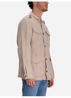 polo ralph lauren outerwear manbystnsfldjk-lined-field jacket - 710956071001 stoneware grey x