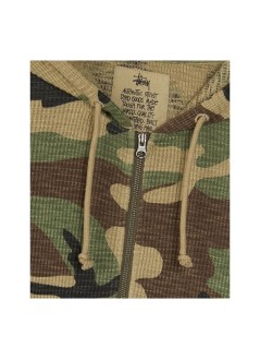 icecream sudadera hombre running dog woodland camo zip through hood - ic24s38 multi