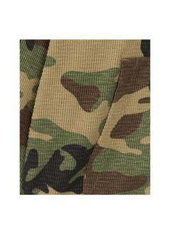 icecream sudadera hombre running dog woodland camo zip through hood - ic24s38 multi