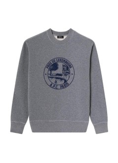 a.p.c. sweater mansweatshirt luxembourg - cohkqh37040 pla
