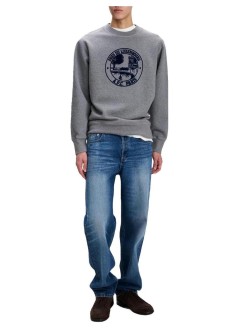 a.p.c. sweater mansweatshirt luxembourg - cohkqh37040 pla