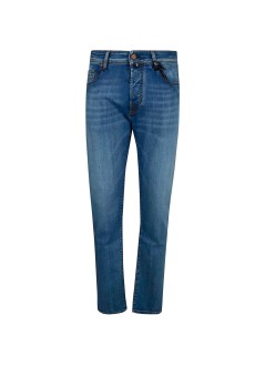 jacob cohen denim manpant 5 pkt slim fit bard v1 - jumqe004s3623 200d