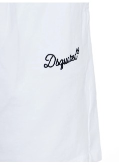 dsquared short pant mandsquared2 signature jersey short - s74mu0969d25029 100