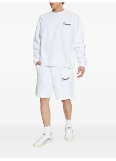 dsquared short pant mandsquared2 signature jersey short - s74mu0969d25029 100