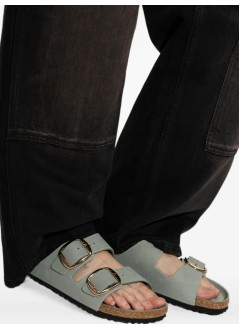 birkenstock sandalia mujer arizona big buckle leoi - 1032932 pure sage