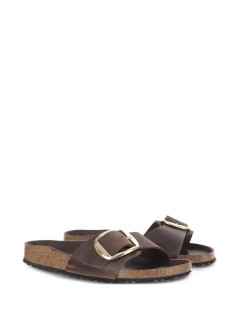 birkenstock sandal womanmadrid big buckle leoi - 1032914 habana