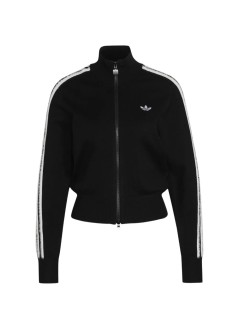 adidas originals sudadera mujer knit fb tt - ks7366 black white