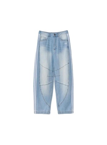 adidas originals pantalon jeans mujer denim barrel - le5888 ltblue