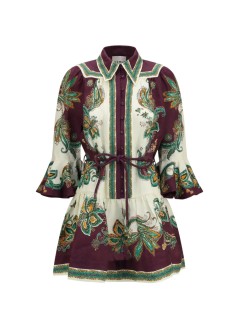 alémais vestido mujer ruthie mini dress - 7653d multi