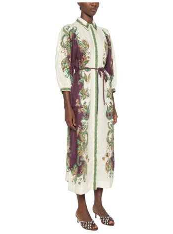 alémais vestido mujer ruthie short sleeve shirtdress - 7648d multi 2