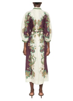 alémais vestido mujer ruthie short sleeve shirtdress - 7648d multi
