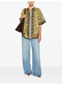 alémais camiseria mujer mona shirt - 7250t yellow