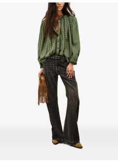 ba&sh blusa mujer shirt mona - 1h26mona amande