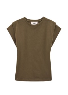 ba&sh top mujer tshirt pio - 1h26pio moka