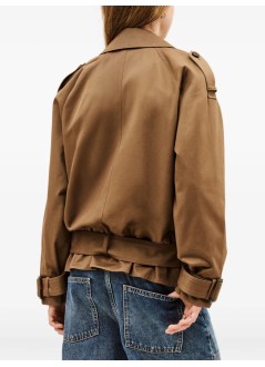 ba&sh outerwear mujer coat winnie - 1h26winn moka