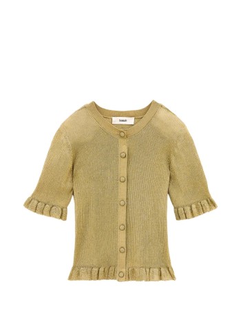 ba&sh punto mujer cardigan zibo - 1h26zibo dore