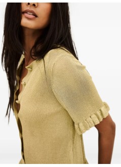 ba&sh punto mujer cardigan zibo - 1h26zibo dore
