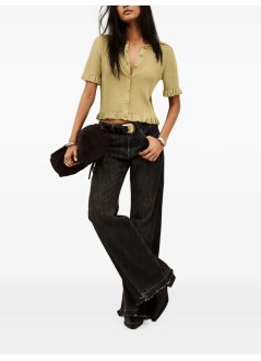 ba&sh punto mujer cardigan zibo - 1h26zibo dore