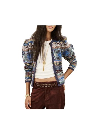 ba&sh punto mujer cardigan maja - 1h26maja multico 2